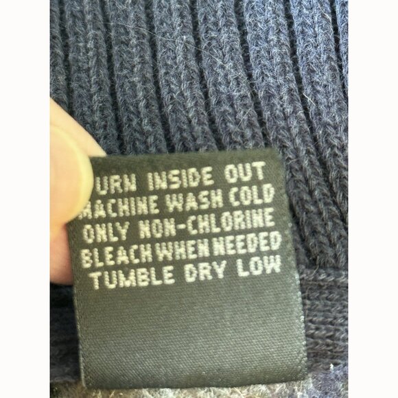 Vintage C&B Sport Southwest Print Fleece 1/4 Zip Jacket Size L Cabin Cozy 90s - Picture 7 of 9